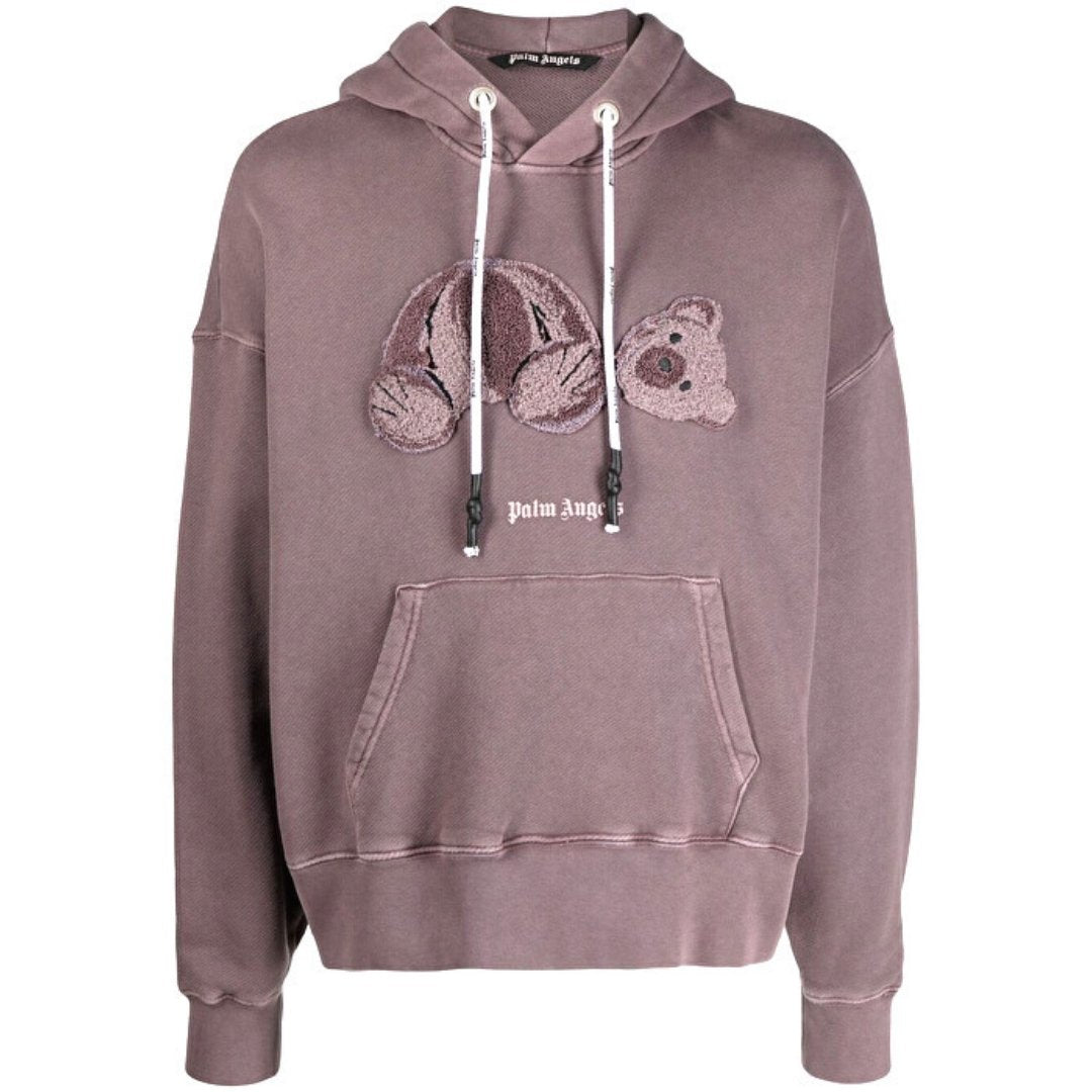 Palm Angels Kill The Bear Purple Hoodie