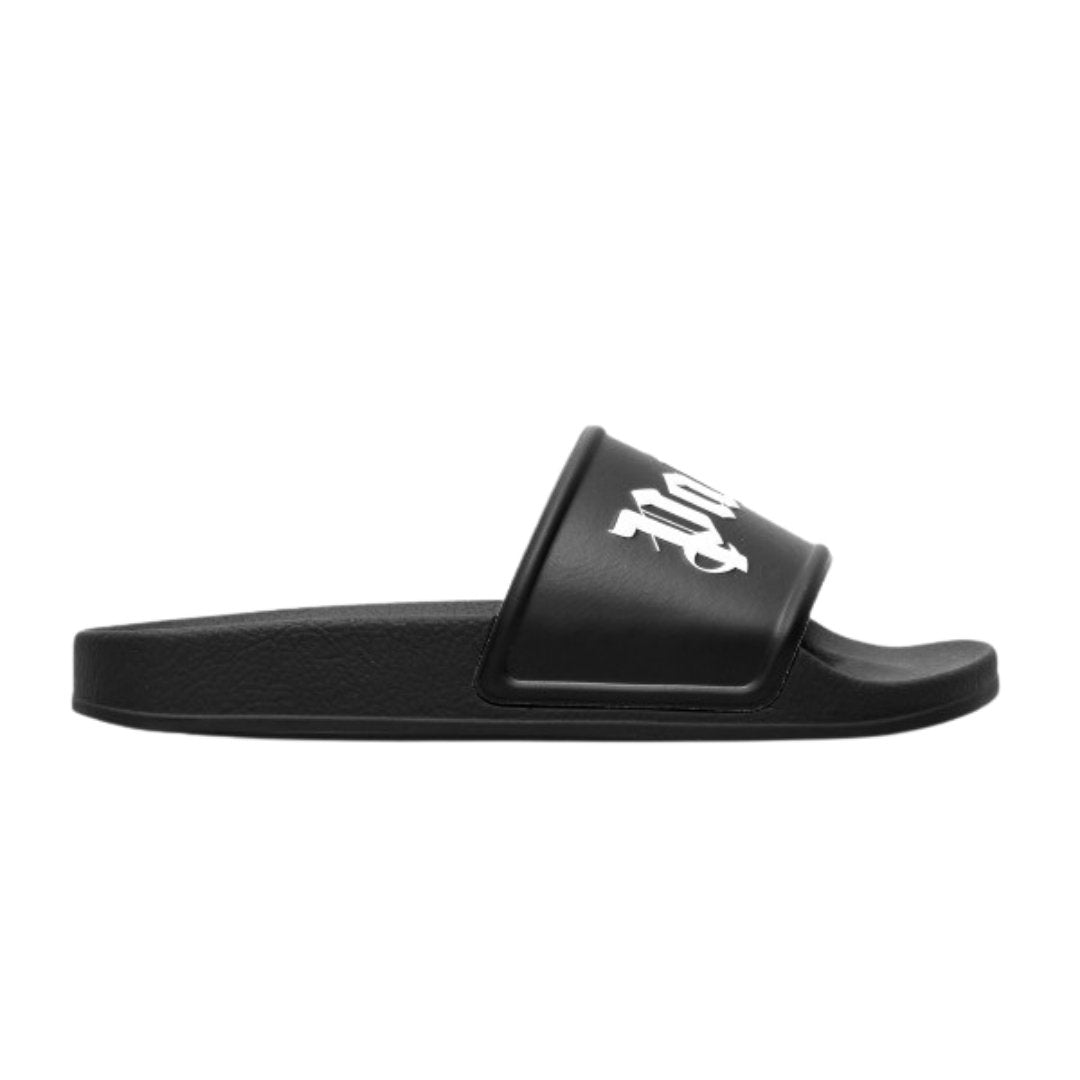 PALM ANGELS POOL SLIDES IN BLACK