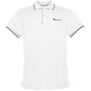 Aquascutum Tipped Sleeve White Polo Shirt