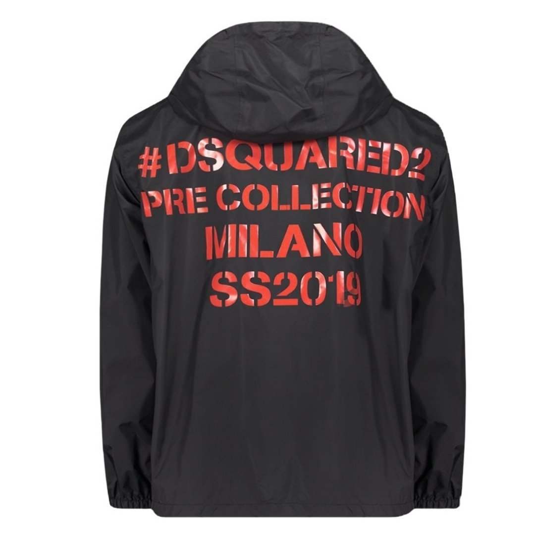 Dsquared2 Milano SS2019 Brand Black Jacket - Style Centre Wholesale