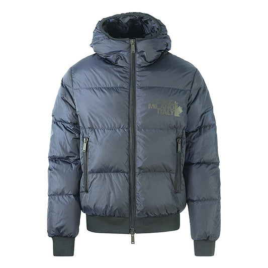 Dsquared2 DSQ2 Milano Italy Blue Down Jacket