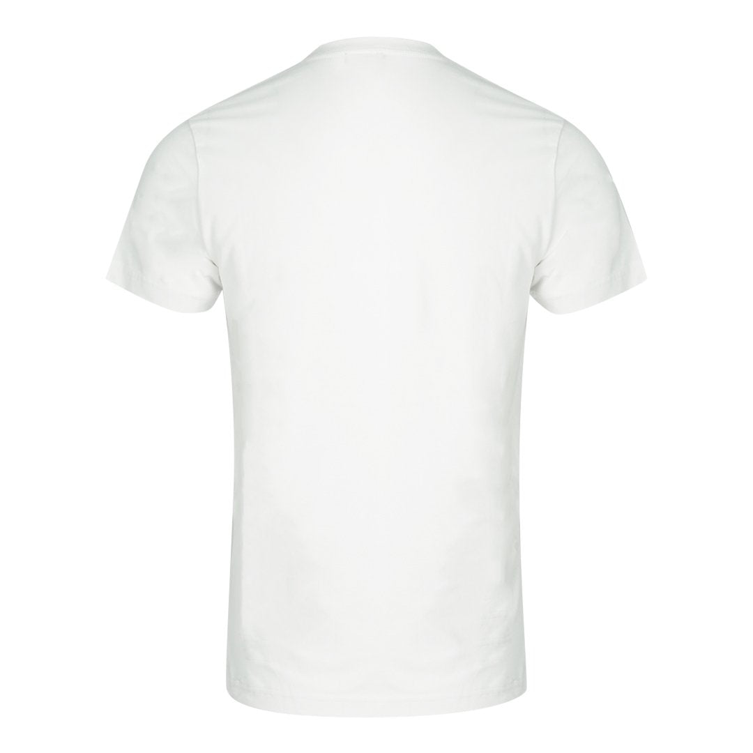 Diesel T-Diego-Y2 Circular Logo White T-Shirt