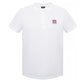 Diesel T-Kal-Patch White Polo Shirt - Style Centre Wholesale