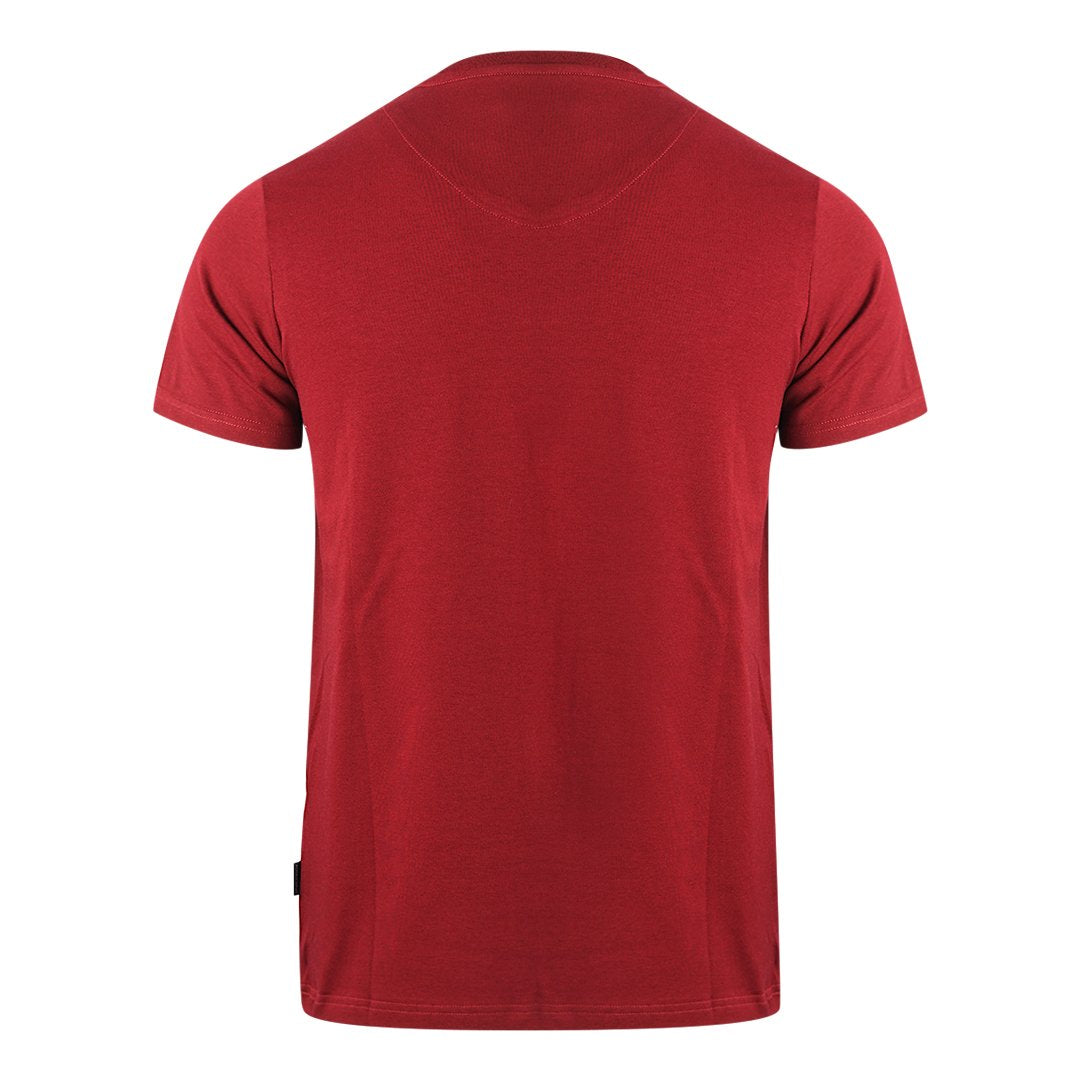 Aquascutum London Signature Logo Red T-Shirt