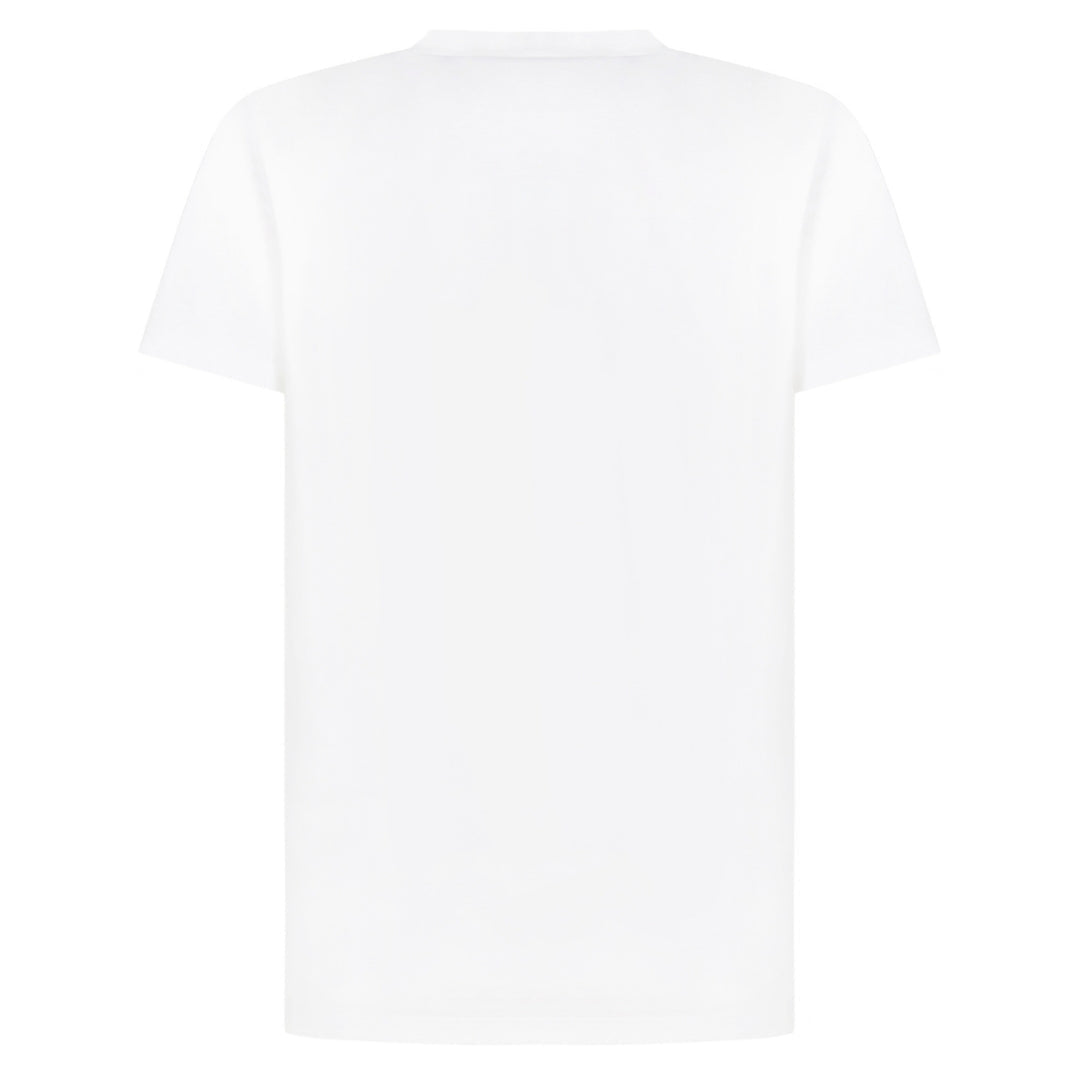 Balmain Paris Metallic Logo White T-Shirt