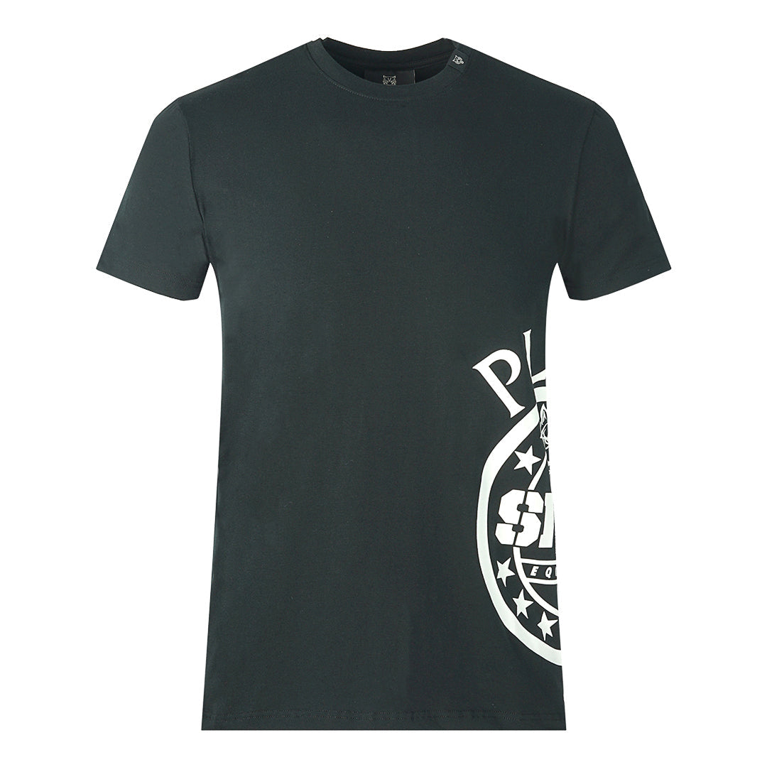 Philipp Plein Sport Side Logo Black T-Shirt