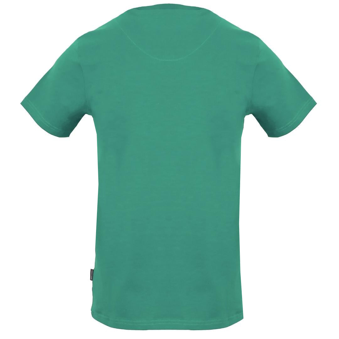 Aquascutum Vertical Logo Green T-Shirt