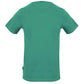 Aquascutum Stitched Aldis Logo Green T-Shirt
