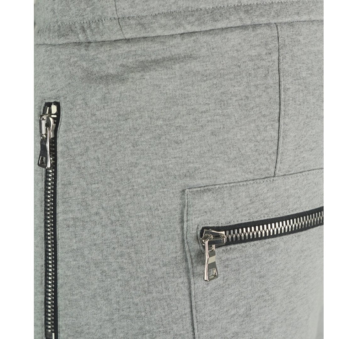 Balmain Multi-Pocket Grey Sweat Pants